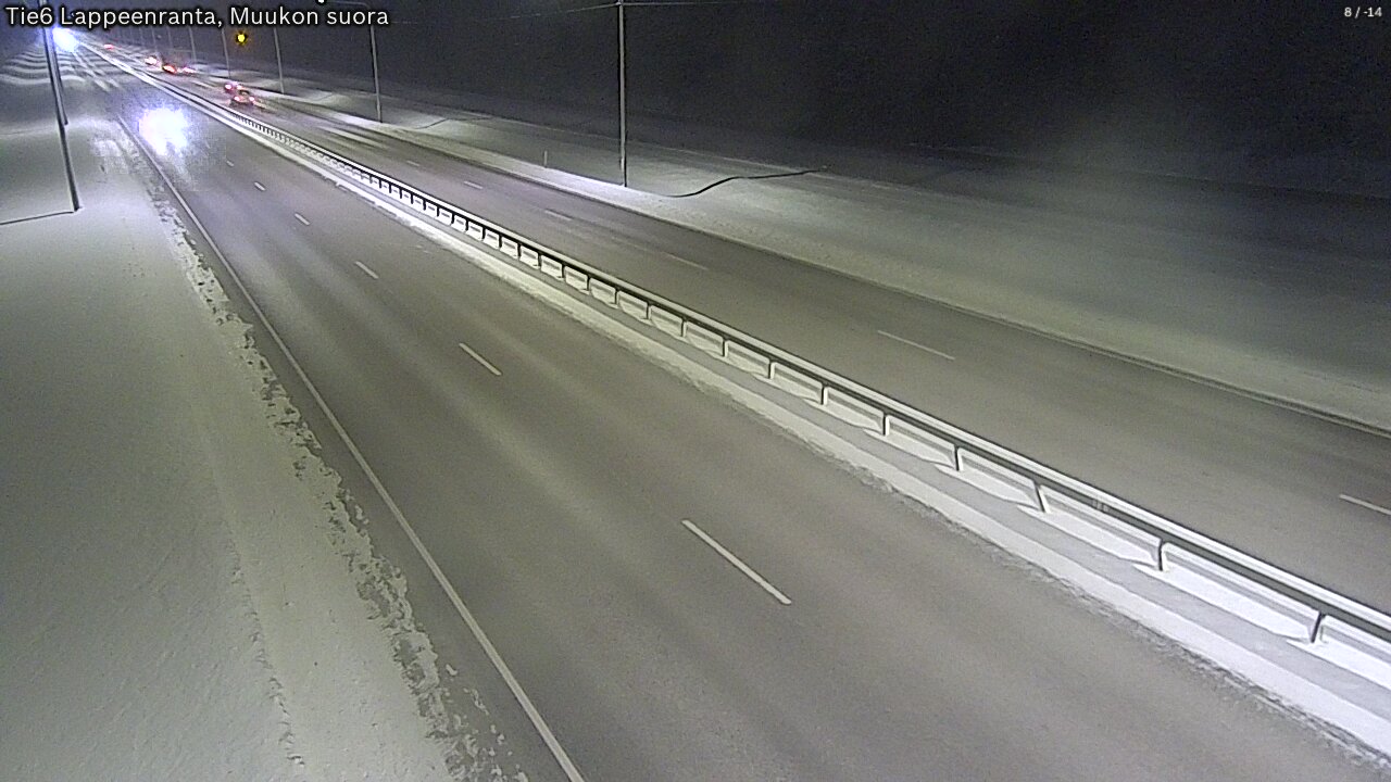 Kelikamerat Kuva Tie 6 Lappeenranta, Muukon suora, Lappeenranta, Etelä-Karjala