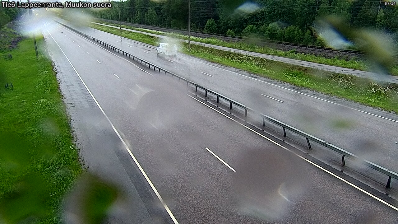 Kelikamerat Kuva Tie 6 Lappeenranta, Muukon suora, Lappeenranta, Etelä-Karjala