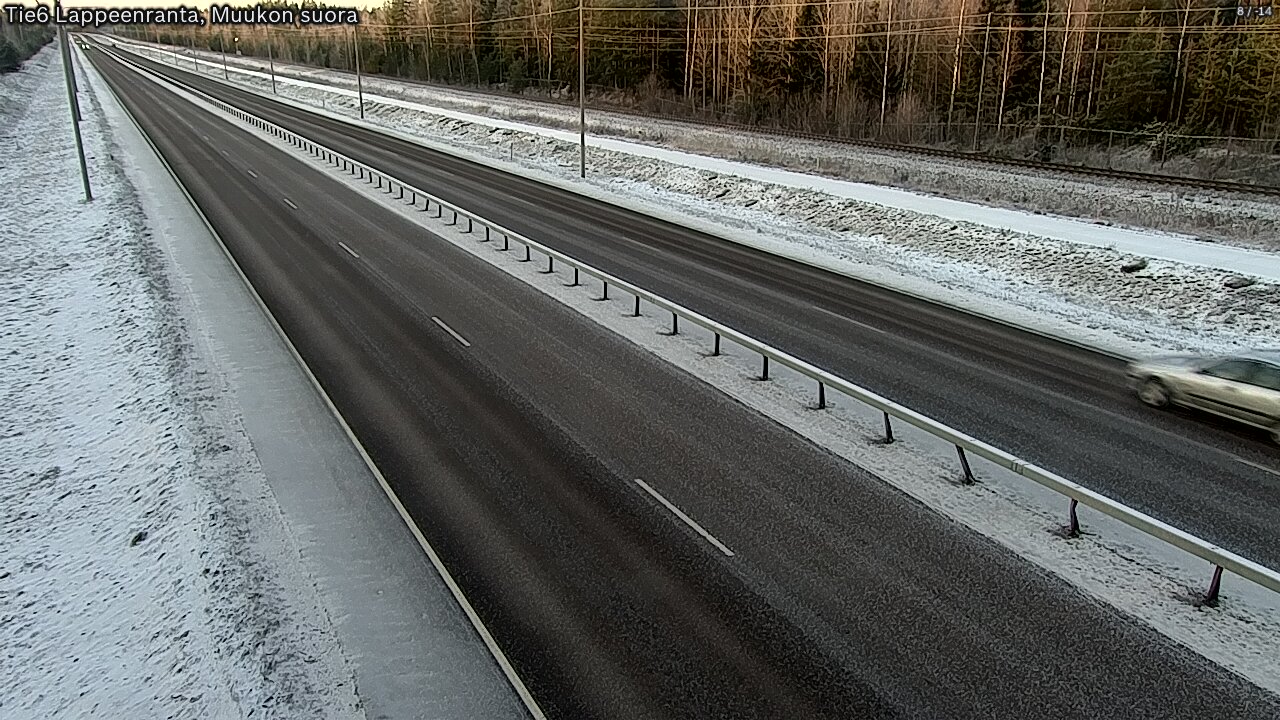 Kelikamerat Kuva Tie 6 Lappeenranta, Muukon suora, Lappeenranta, Etelä-Karjala