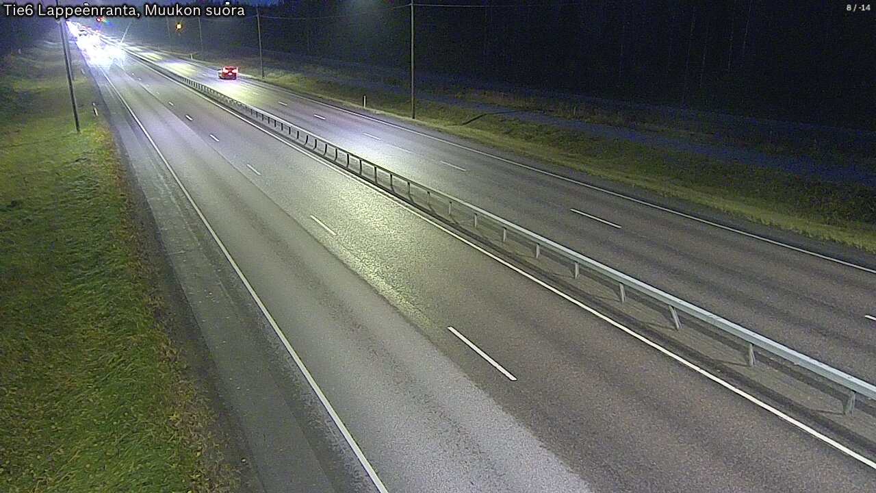 Kelikamerat Kuva Tie 6 Lappeenranta, Muukon suora, Lappeenranta, Etelä-Karjala