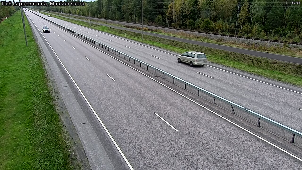 Kelikamerat Kuva Tie 6 Lappeenranta, Muukon suora, Lappeenranta, Etelä-Karjala