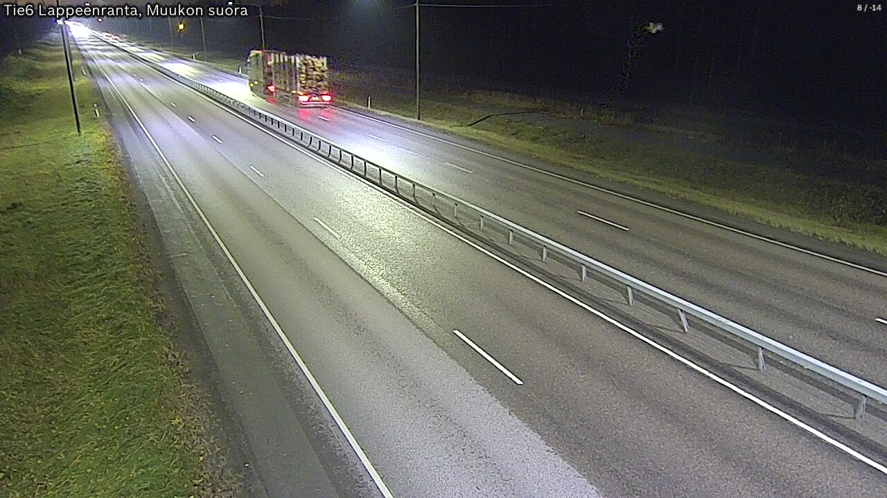 Kelikamerat Kuva Tie 6 Lappeenranta, Muukon suora, Lappeenranta, Etelä-Karjala