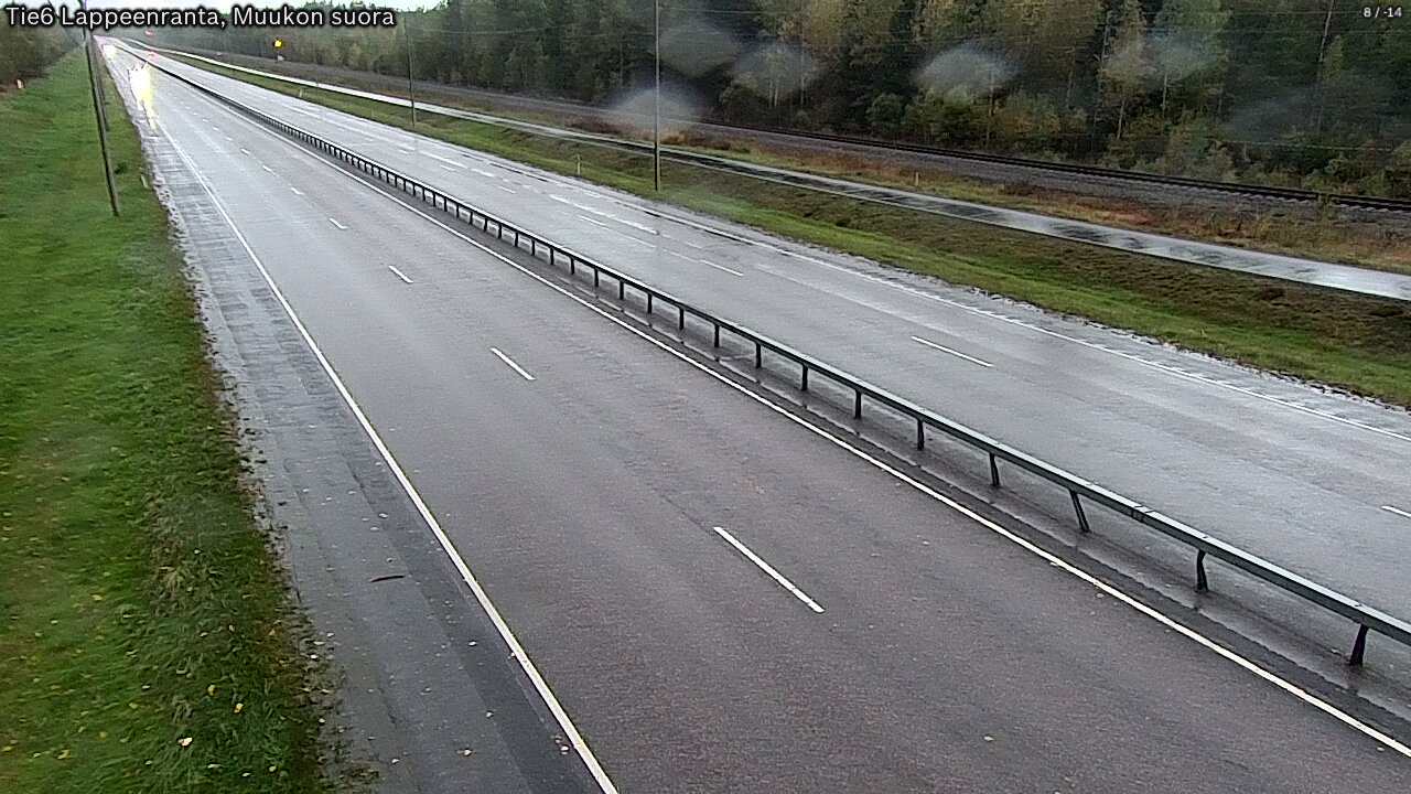 Kelikamerat Kuva Tie 6 Lappeenranta, Muukon suora, Lappeenranta, Etelä-Karjala