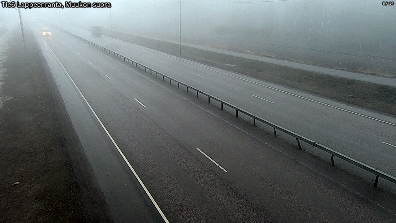 Kelikamerat Kuva Tie 6 Lappeenranta, Muukon suora, Lappeenranta, Etelä-Karjala