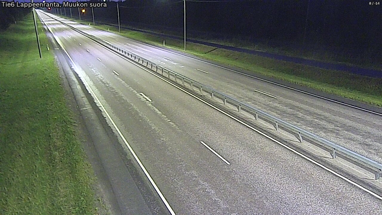 Kelikamerat Kuva Tie 6 Lappeenranta, Muukon suora, Lappeenranta, Etelä-Karjala