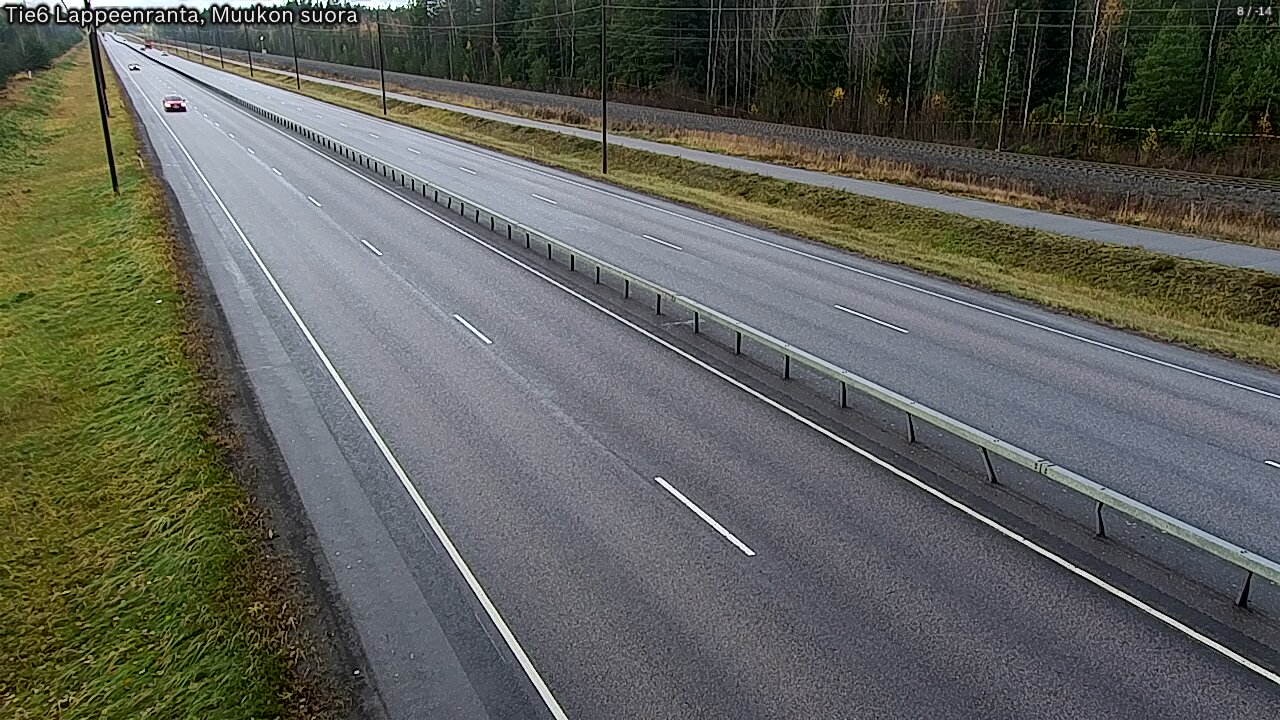 Kelikamerat Kuva Tie 6 Lappeenranta, Muukon suora, Lappeenranta, Etelä-Karjala