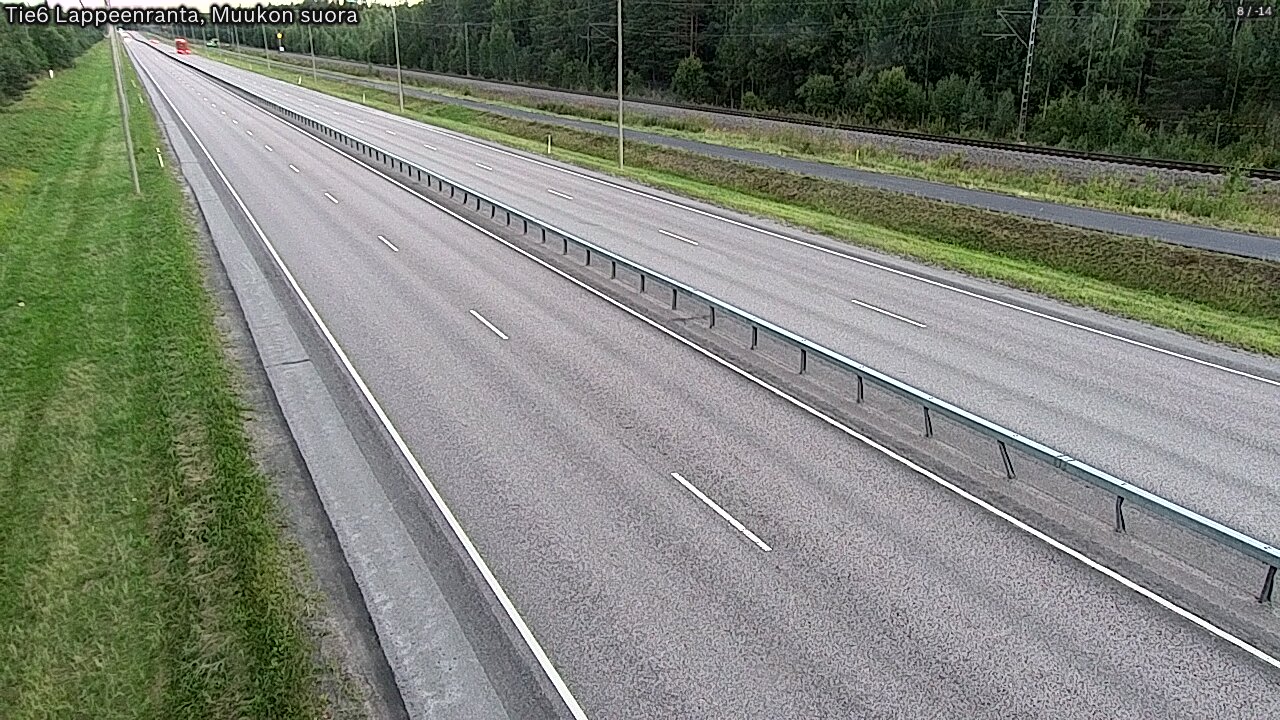 Kelikamerat Kuva Tie 6 Lappeenranta, Muukon suora, Lappeenranta, Etelä-Karjala