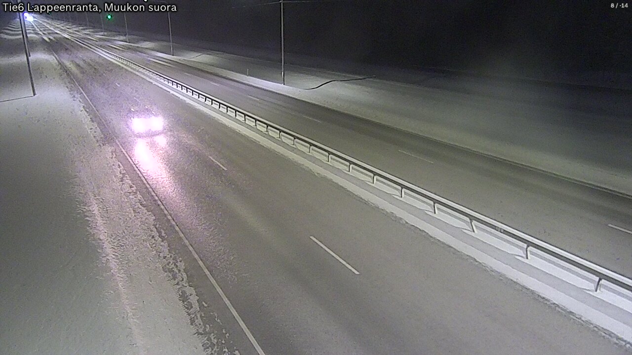 Kelikamerat Kuva Tie 6 Lappeenranta, Muukon suora, Lappeenranta, Etelä-Karjala