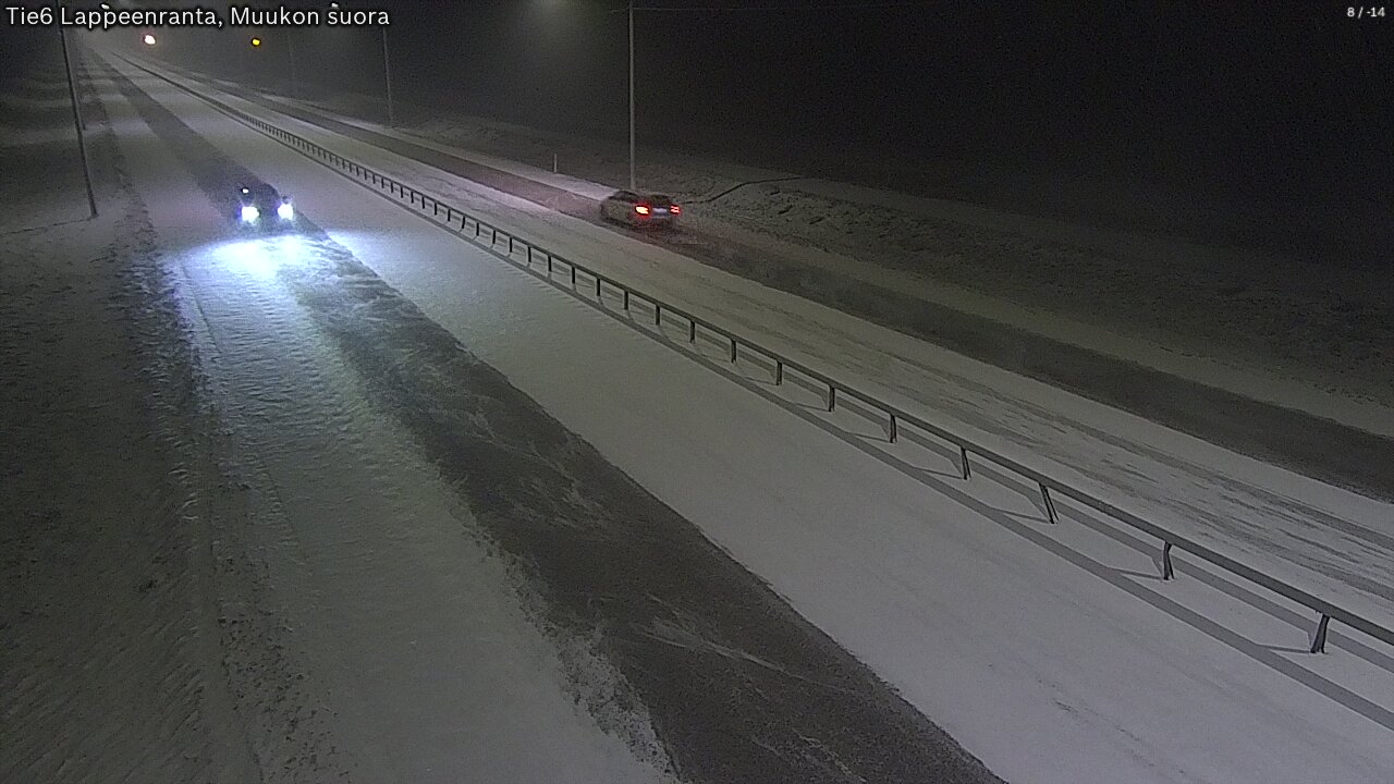 Kelikamerat Kuva Tie 6 Lappeenranta, Muukon suora, Lappeenranta, Etelä-Karjala