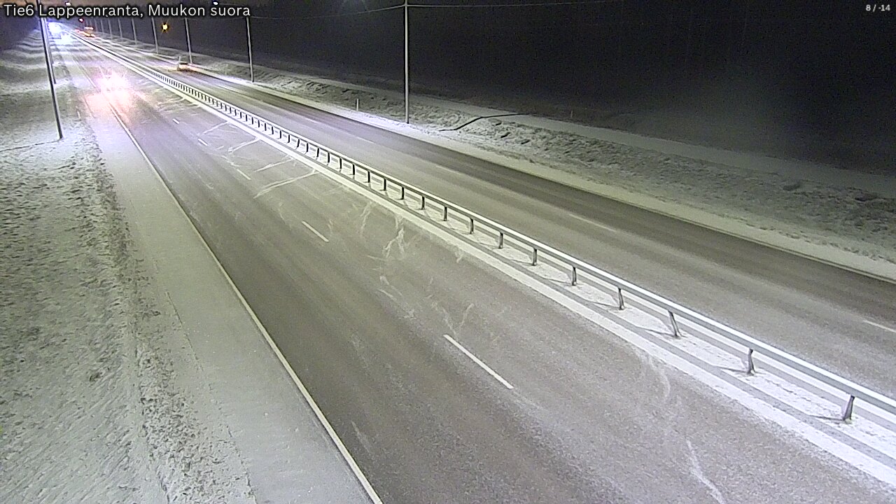 Kelikamerat Kuva Tie 6 Lappeenranta, Muukon suora, Lappeenranta, Etelä-Karjala