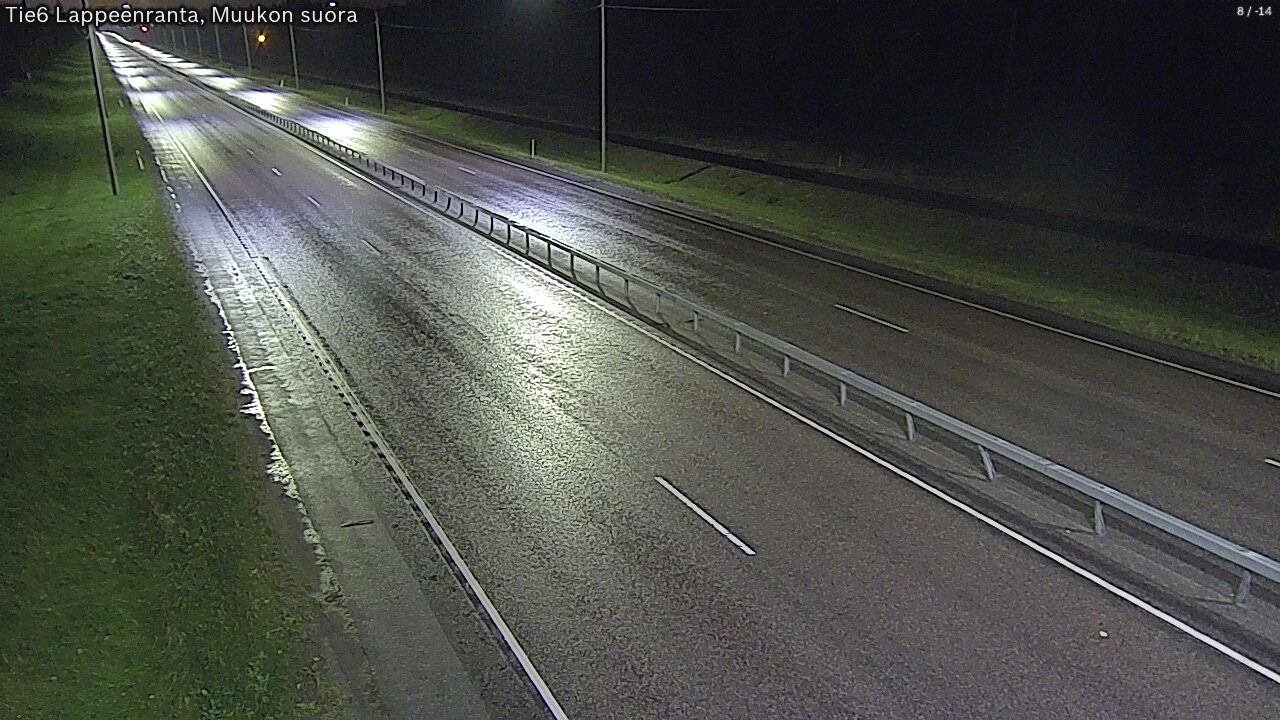 Kelikamerat Kuva Tie 6 Lappeenranta, Muukon suora, Lappeenranta, Etelä-Karjala
