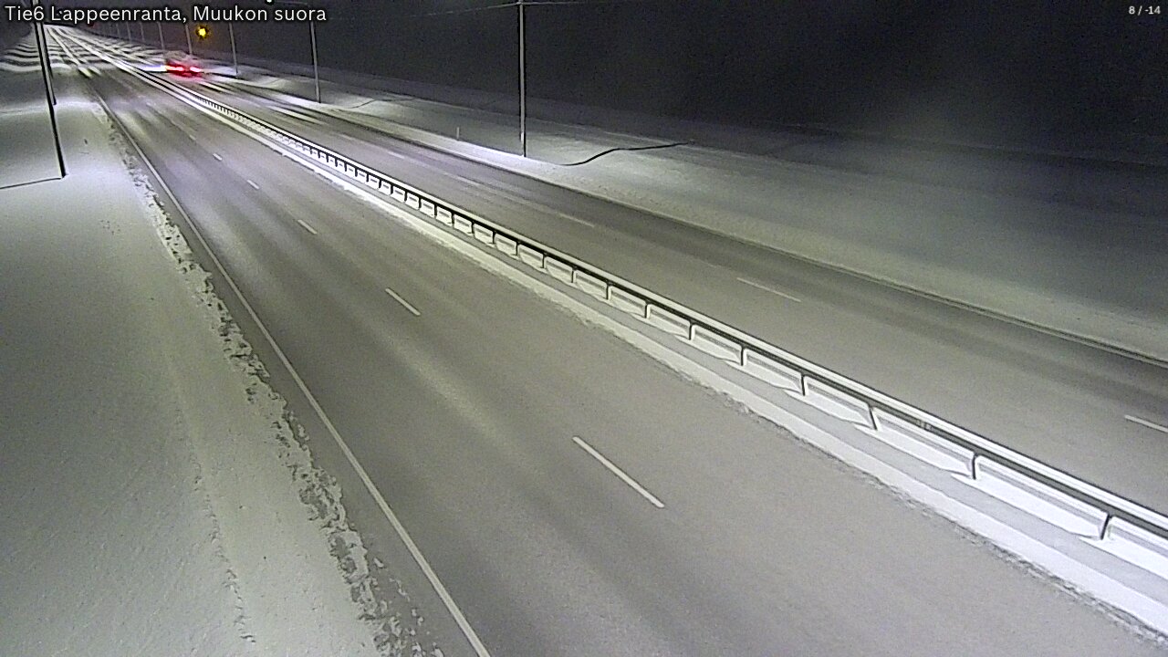 Kelikamerat Kuva Tie 6 Lappeenranta, Muukon suora, Lappeenranta, Etelä-Karjala