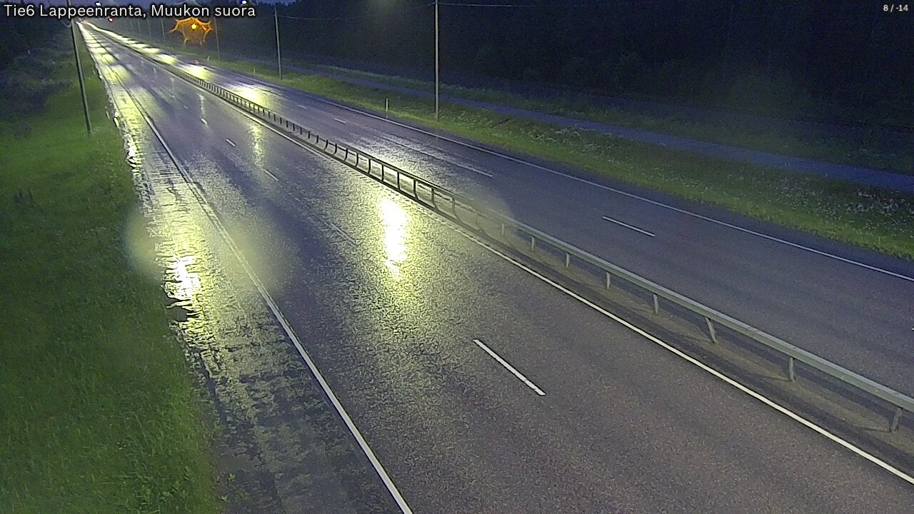 Kelikamerat Kuva Tie 6 Lappeenranta, Muukon suora, Lappeenranta, Etelä-Karjala