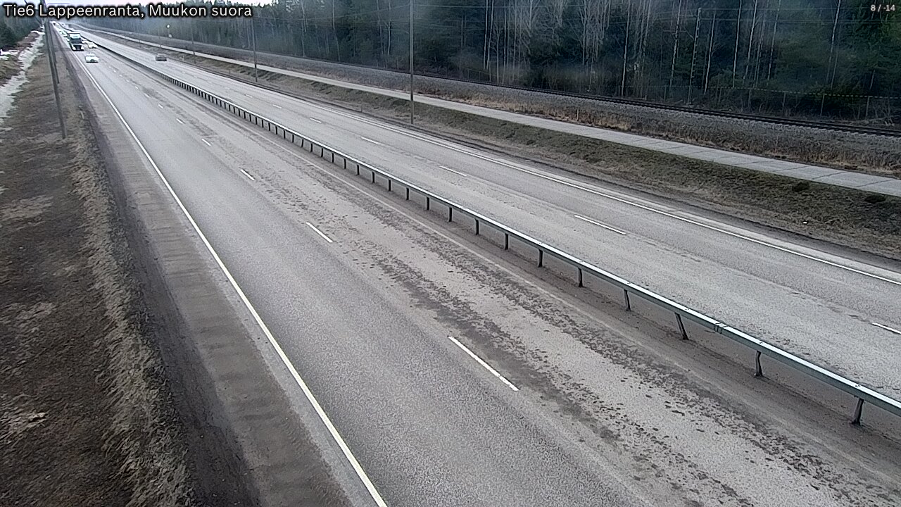 Kelikamerat Kuva Tie 6 Lappeenranta, Muukon suora, Lappeenranta, Etelä-Karjala