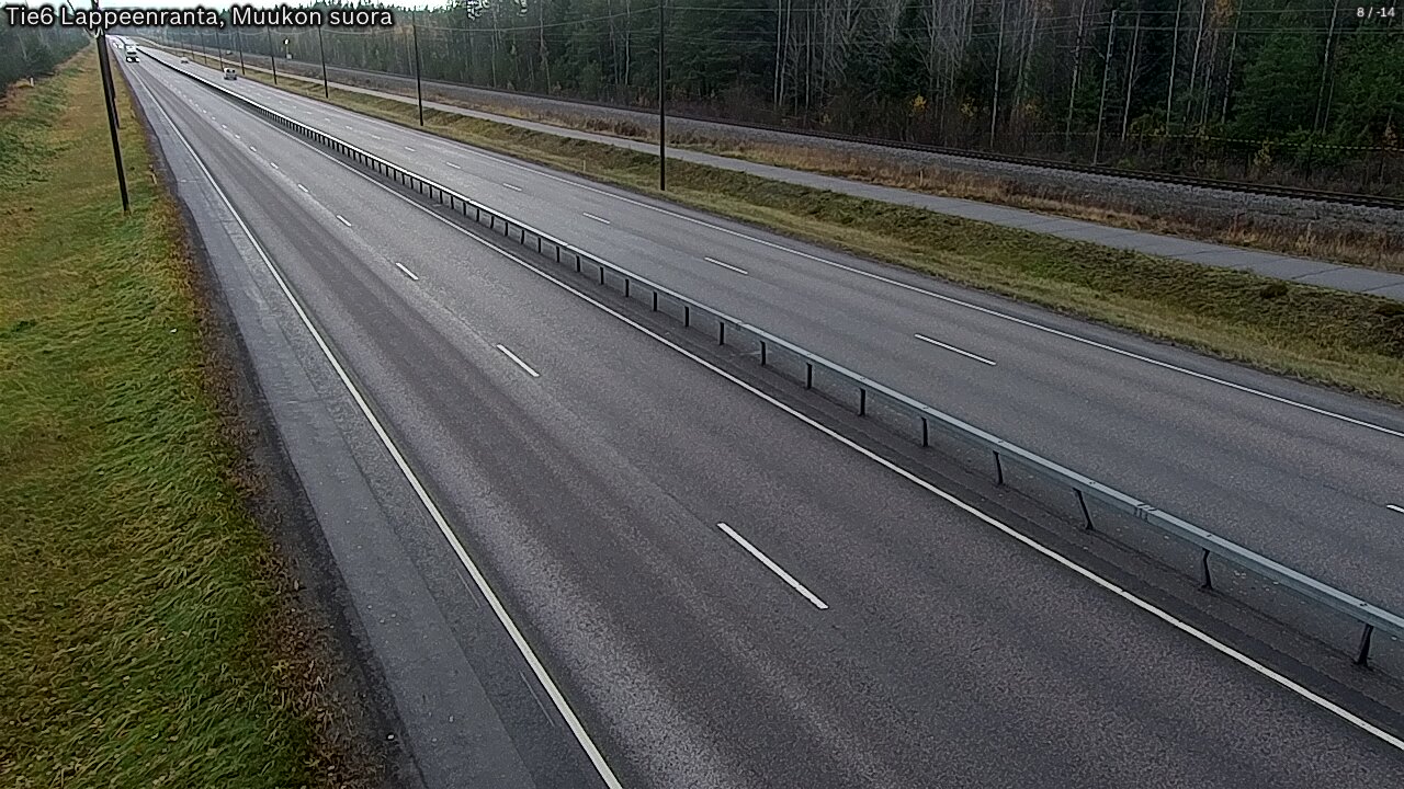 Kelikamerat Kuva Tie 6 Lappeenranta, Muukon suora, Lappeenranta, Etelä-Karjala