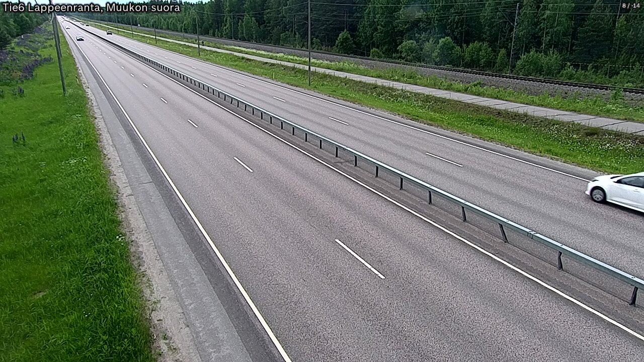 Kelikamerat Kuva Tie 6 Lappeenranta, Muukon suora, Lappeenranta, Etelä-Karjala