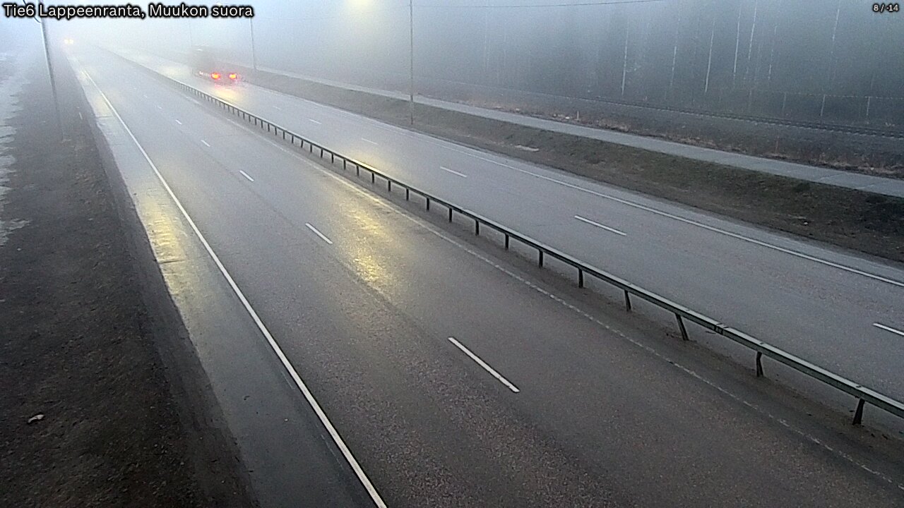 Kelikamerat Kuva Tie 6 Lappeenranta, Muukon suora, Lappeenranta, Etelä-Karjala