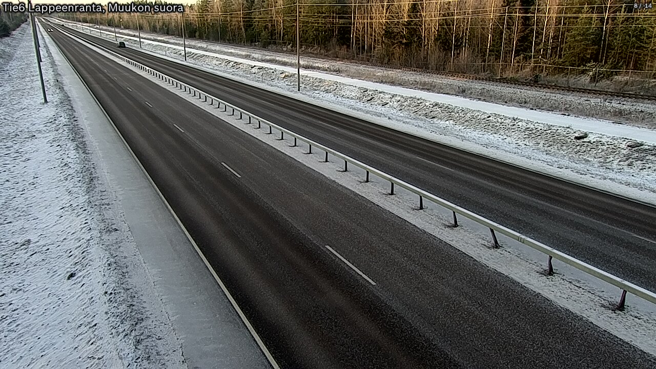 Kelikamerat Kuva Tie 6 Lappeenranta, Muukon suora, Lappeenranta, Etelä-Karjala
