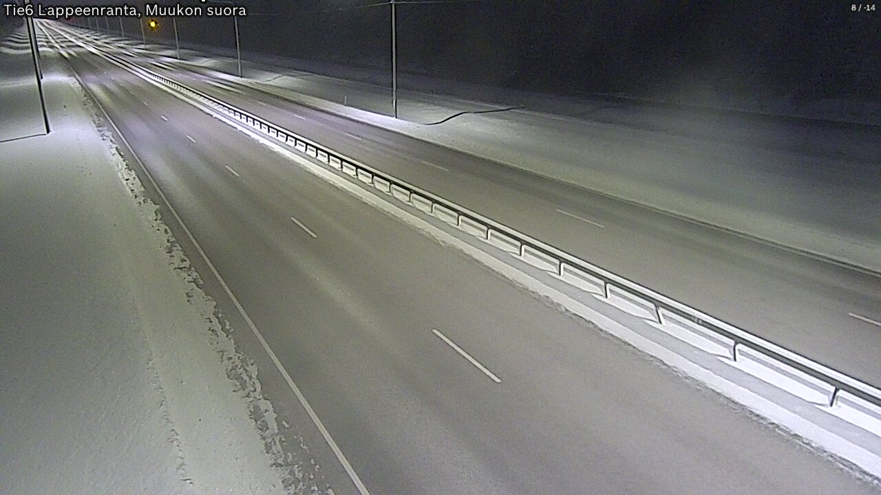 Kelikamerat Kuva Tie 6 Lappeenranta, Muukon suora, Lappeenranta, Etelä-Karjala