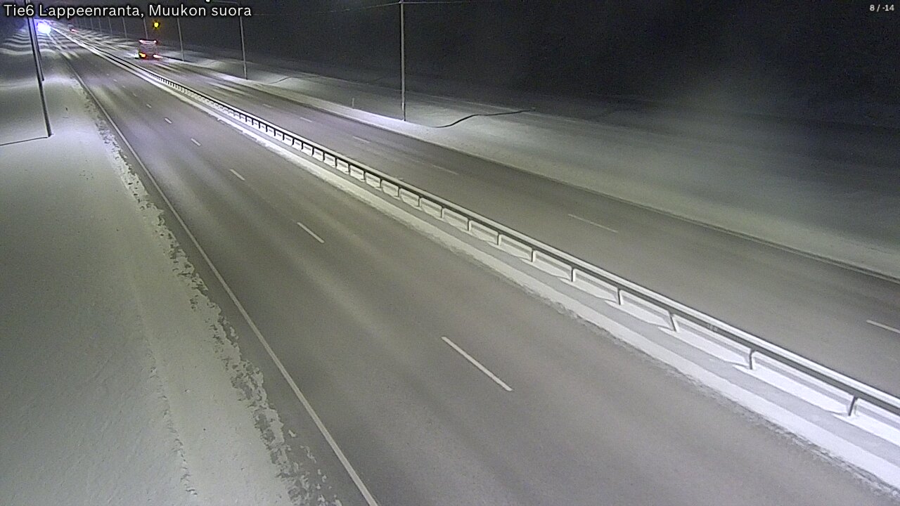 Kelikamerat Kuva Tie 6 Lappeenranta, Muukon suora, Lappeenranta, Etelä-Karjala