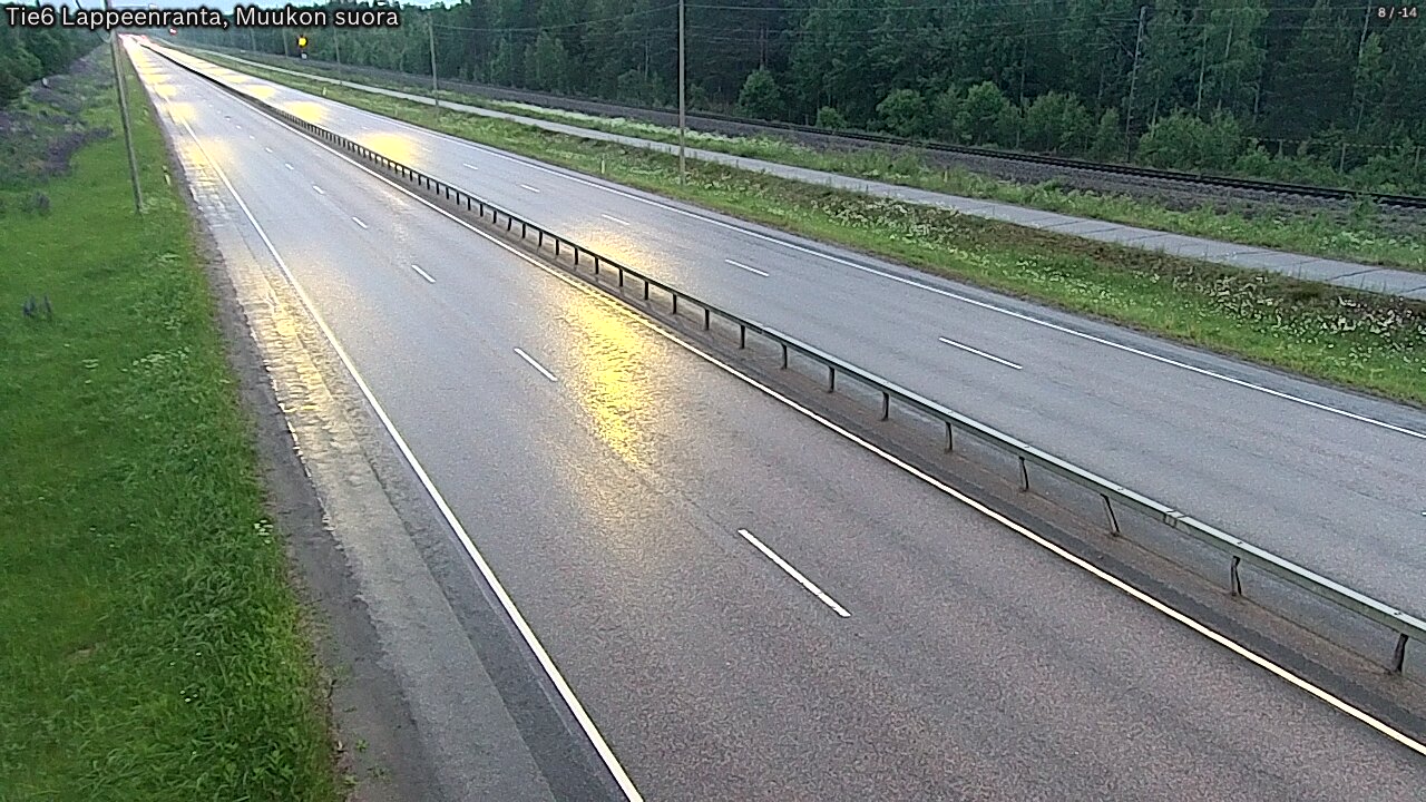 Kelikamerat Kuva Tie 6 Lappeenranta, Muukon suora, Lappeenranta, Etelä-Karjala