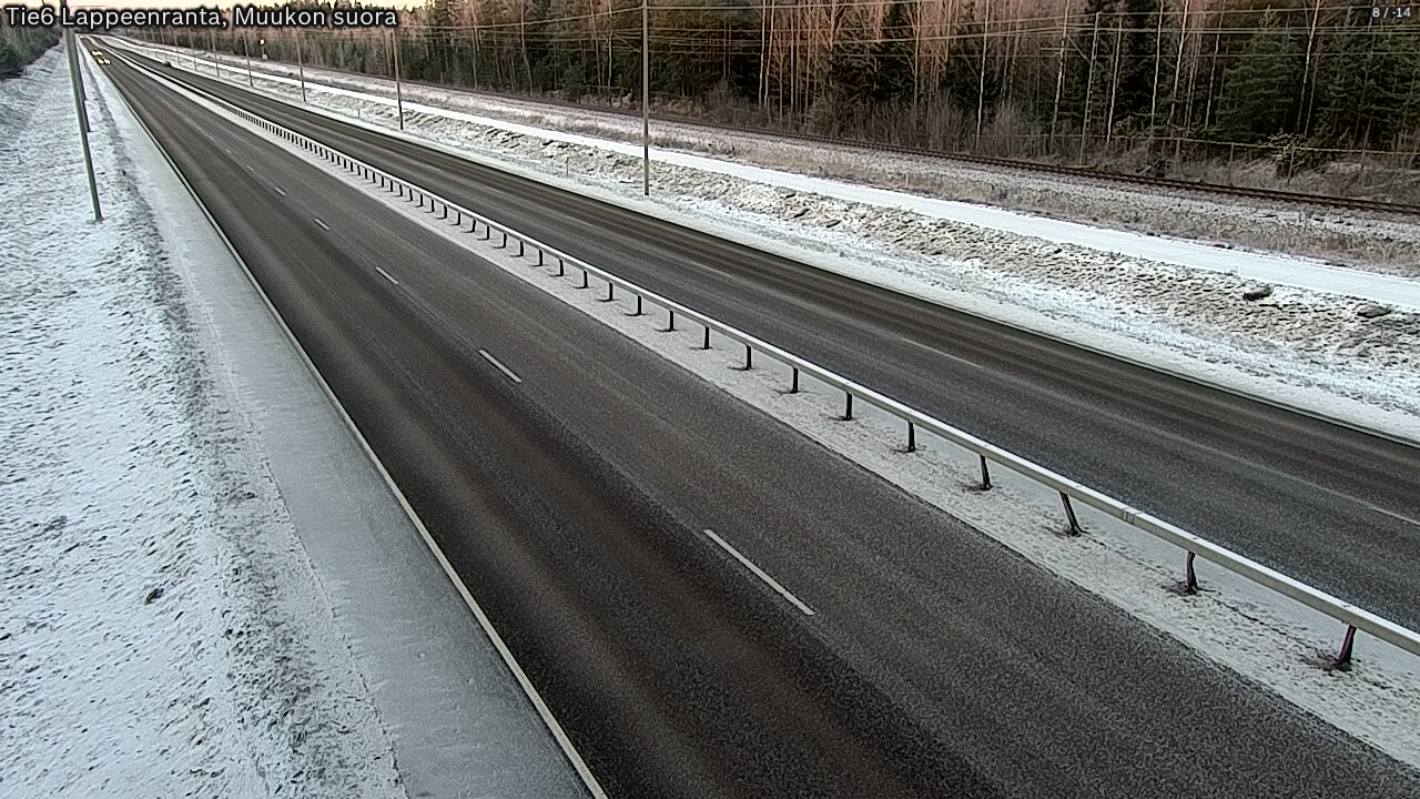 Kelikamerat Kuva Tie 6 Lappeenranta, Muukon suora, Lappeenranta, Etelä-Karjala