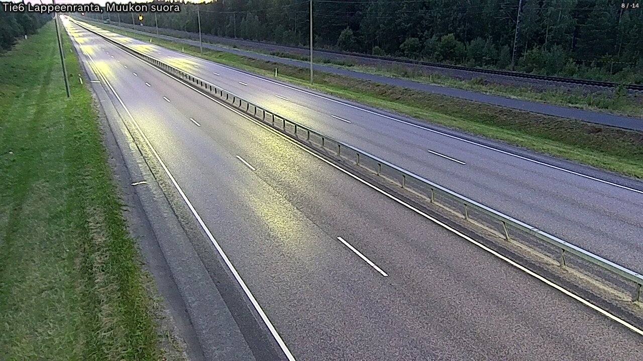 Kelikamerat Kuva Tie 6 Lappeenranta, Muukon suora, Lappeenranta, Etelä-Karjala