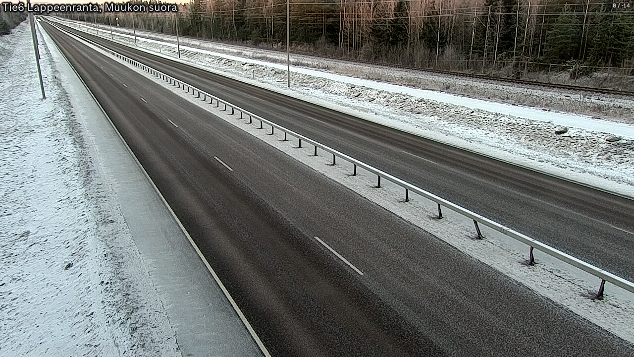 Kelikamerat Kuva Tie 6 Lappeenranta, Muukon suora, Lappeenranta, Etelä-Karjala