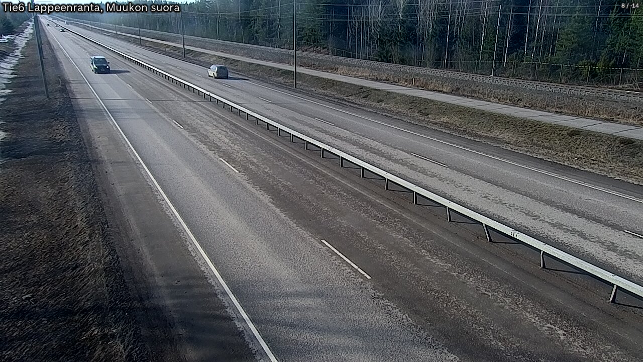 Kelikamerat Kuva Tie 6 Lappeenranta, Muukon suora, Lappeenranta, Etelä-Karjala