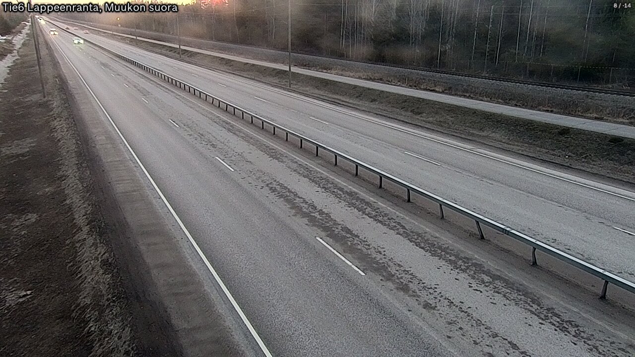 Kelikamerat Kuva Tie 6 Lappeenranta, Muukon suora, Lappeenranta, Etelä-Karjala