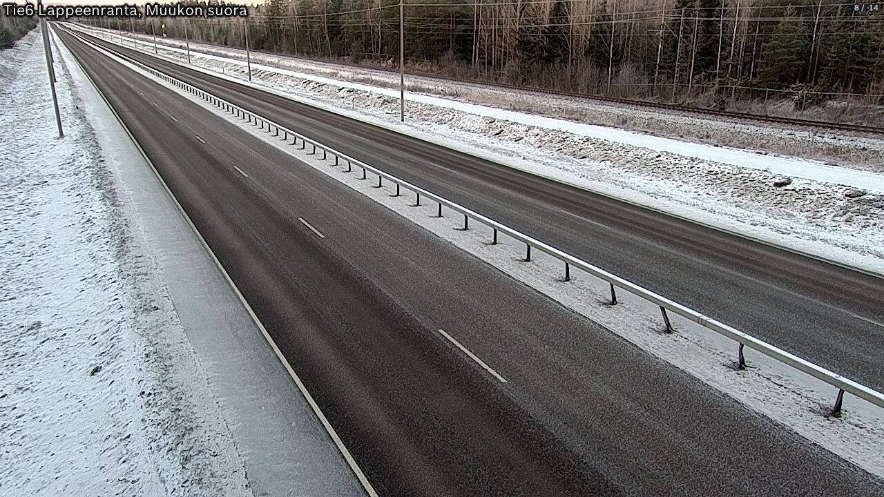 Kelikamerat Kuva Tie 6 Lappeenranta, Muukon suora, Lappeenranta, Etelä-Karjala