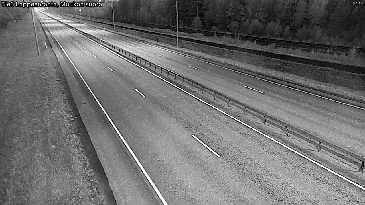 Kelikamerat Kuva Tie 6 Lappeenranta, Muukon suora, Lappeenranta, Etelä-Karjala