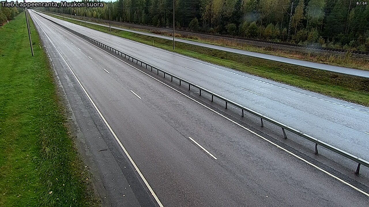 Kelikamerat Kuva Tie 6 Lappeenranta, Muukon suora, Lappeenranta, Etelä-Karjala