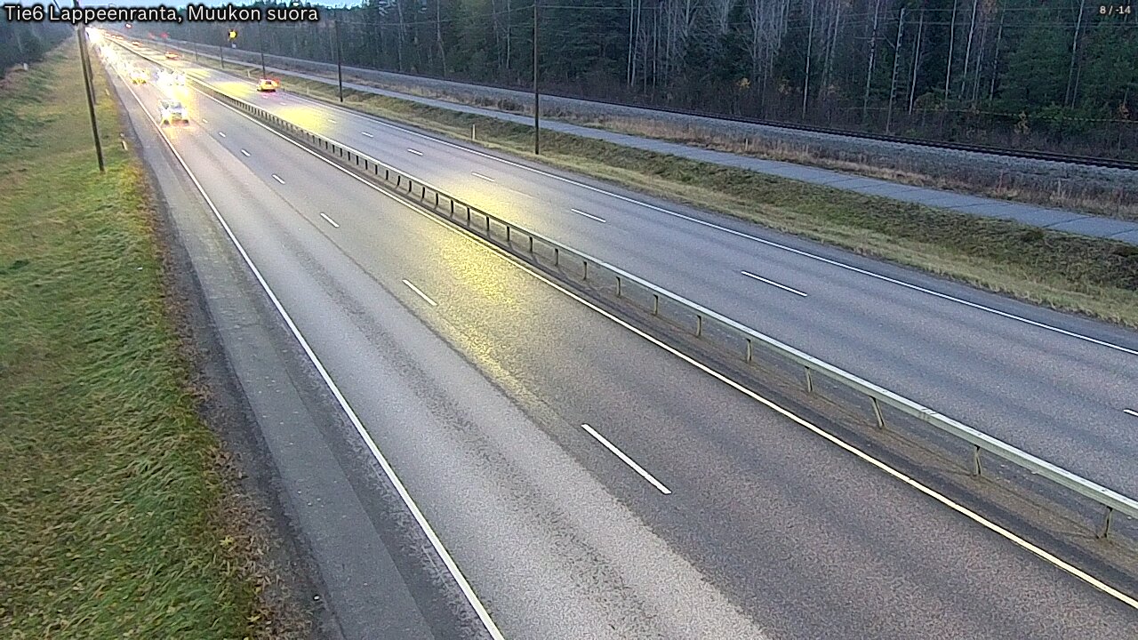 Kelikamerat Kuva Tie 6 Lappeenranta, Muukon suora, Lappeenranta, Etelä-Karjala