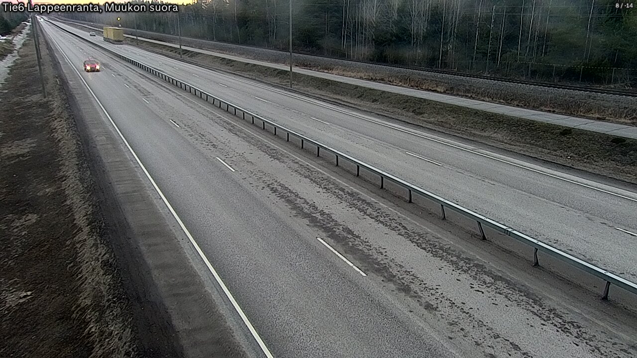 Kelikamerat Kuva Tie 6 Lappeenranta, Muukon suora, Lappeenranta, Etelä-Karjala