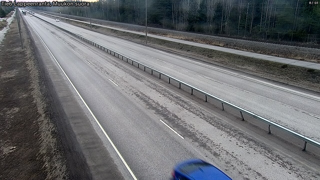 Kelikamerat Kuva Tie 6 Lappeenranta, Muukon suora, Lappeenranta, Etelä-Karjala