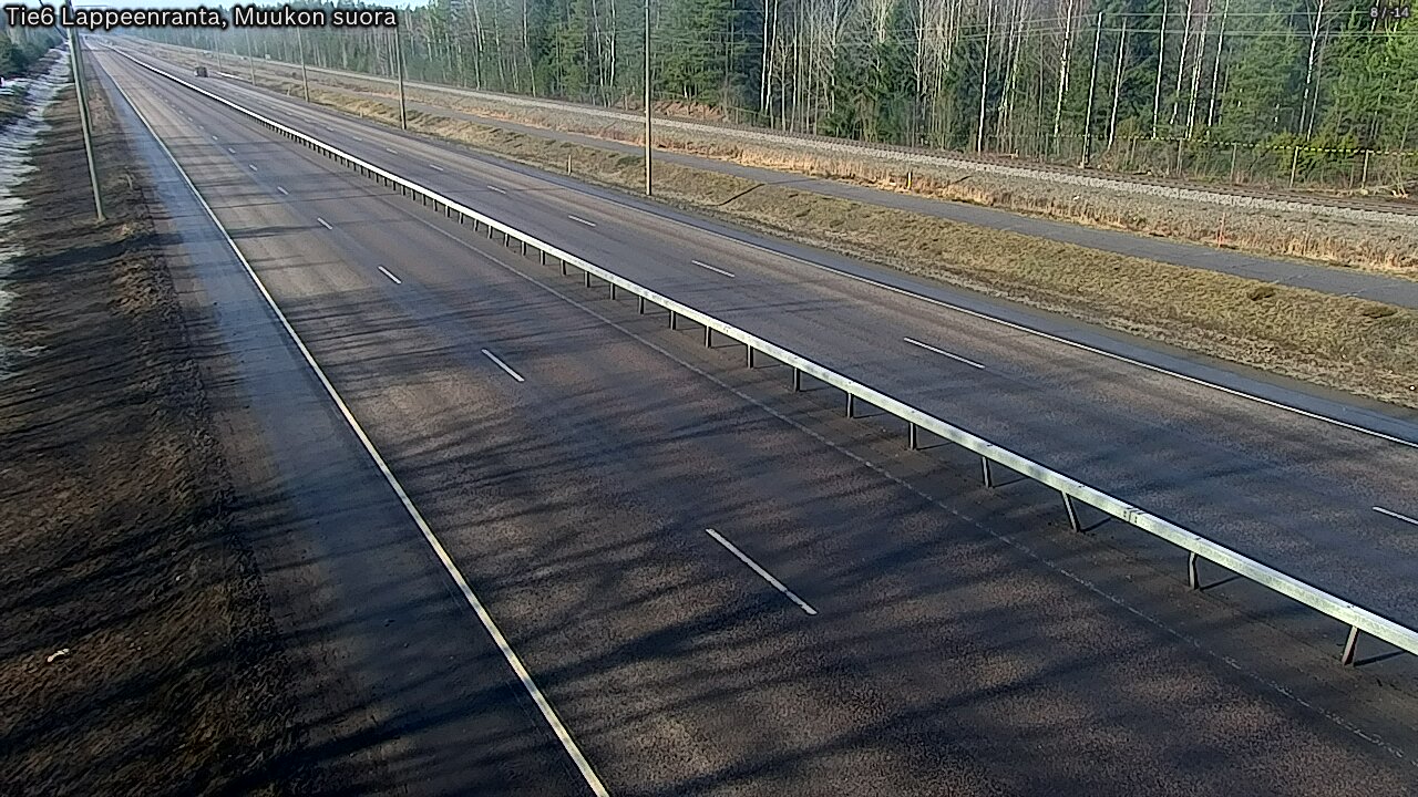 Kelikamerat Kuva Tie 6 Lappeenranta, Muukon suora, Lappeenranta, Etelä-Karjala
