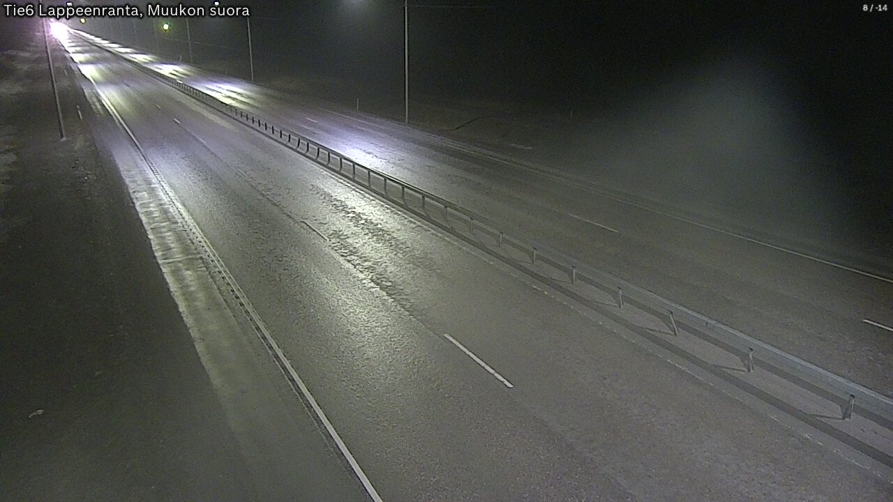 Kelikamerat Kuva Tie 6 Lappeenranta, Muukon suora, Lappeenranta, Etelä-Karjala