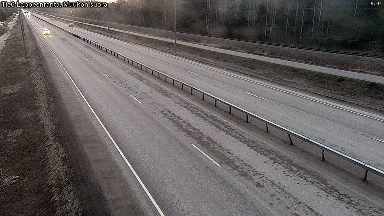 Kelikamerat Kuva Tie 6 Lappeenranta, Muukon suora, Lappeenranta, Etelä-Karjala