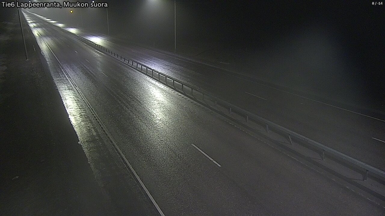 Kelikamerat Kuva Tie 6 Lappeenranta, Muukon suora, Lappeenranta, Etelä-Karjala