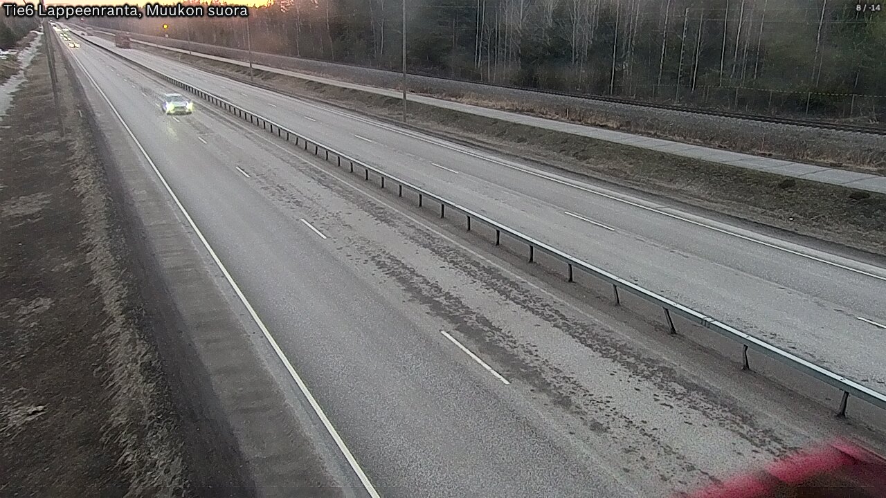 Kelikamerat Kuva Tie 6 Lappeenranta, Muukon suora, Lappeenranta, Etelä-Karjala