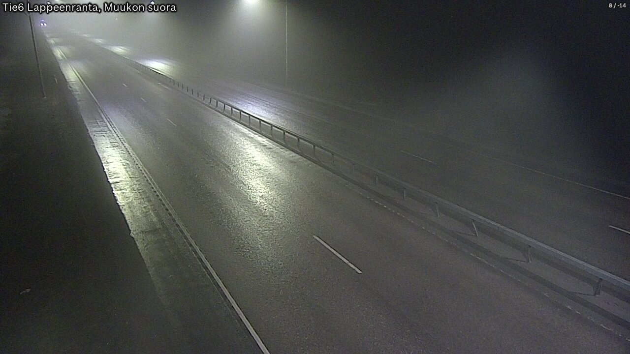 Kelikamerat Kuva Tie 6 Lappeenranta, Muukon suora, Lappeenranta, Etelä-Karjala