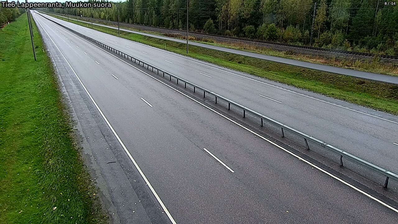 Kelikamerat Kuva Tie 6 Lappeenranta, Muukon suora, Lappeenranta, Etelä-Karjala