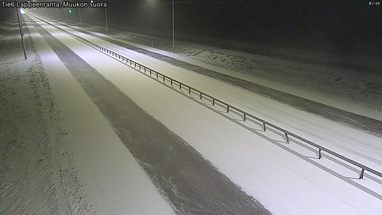 Kelikamerat Kuva Tie 6 Lappeenranta, Muukon suora, Lappeenranta, Etelä-Karjala