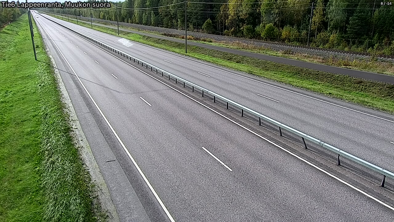 Kelikamerat Kuva Tie 6 Lappeenranta, Muukon suora, Lappeenranta, Etelä-Karjala