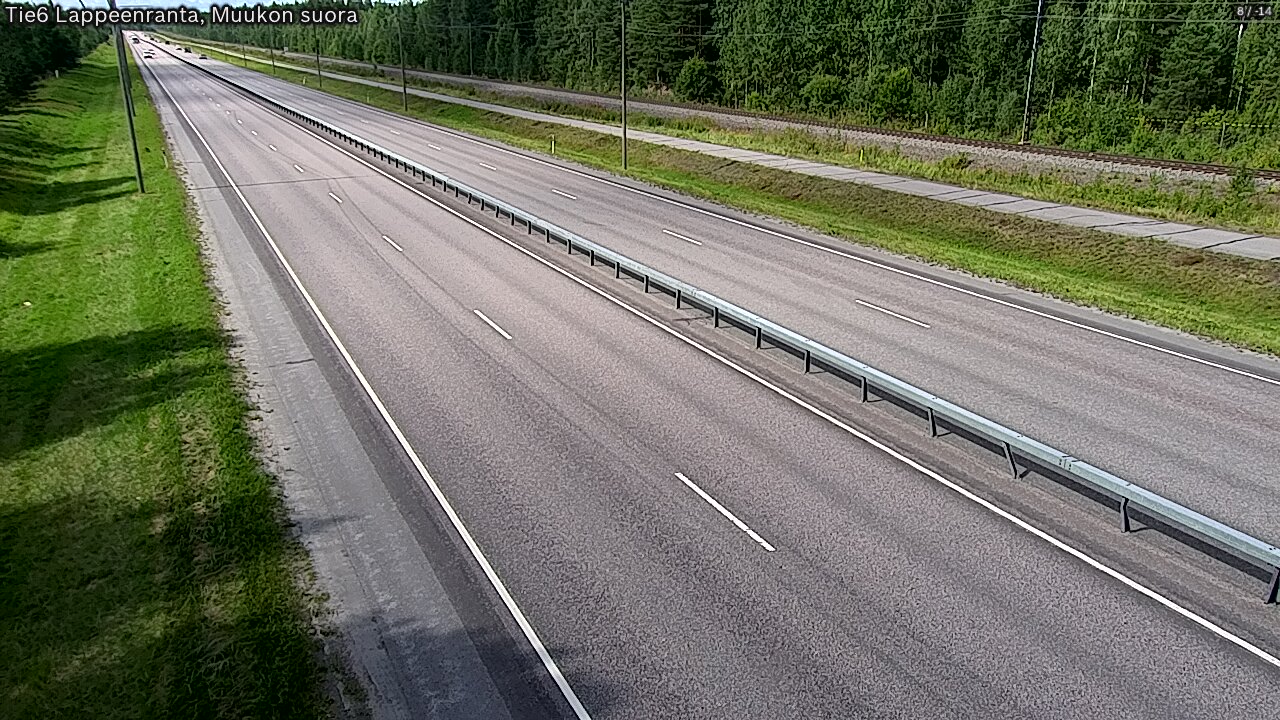 Kelikamerat Kuva Tie 6 Lappeenranta, Muukon suora, Lappeenranta, Etelä-Karjala