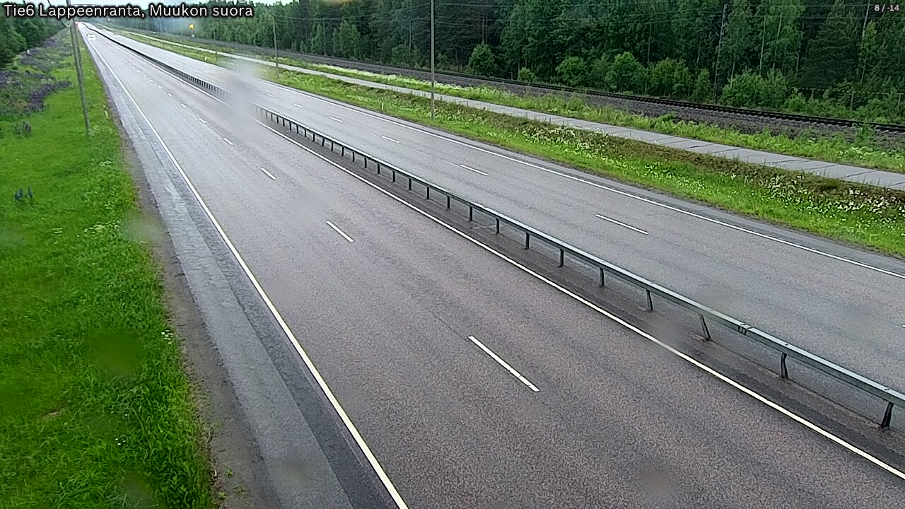 Kelikamerat Kuva Tie 6 Lappeenranta, Muukon suora, Lappeenranta, Etelä-Karjala