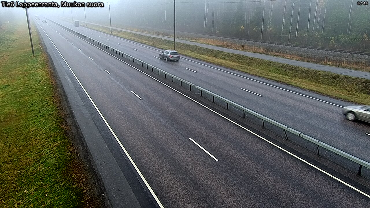 Kelikamerat Kuva Tie 6 Lappeenranta, Muukon suora, Lappeenranta, Etelä-Karjala