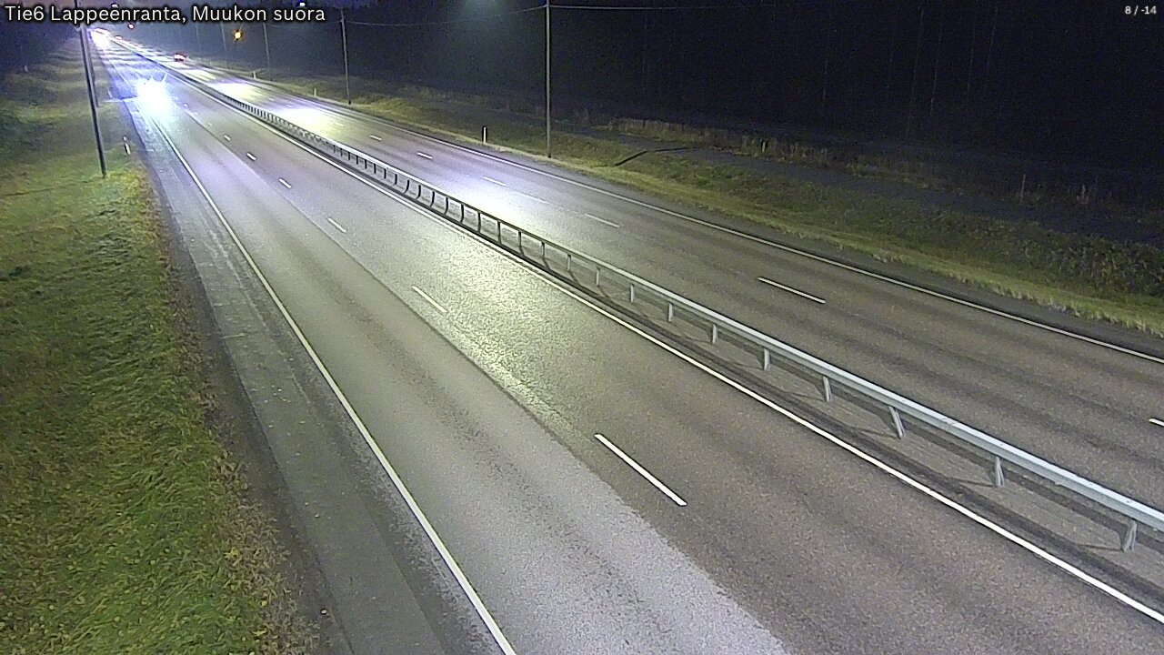 Kelikamerat Kuva Tie 6 Lappeenranta, Muukon suora, Lappeenranta, Etelä-Karjala