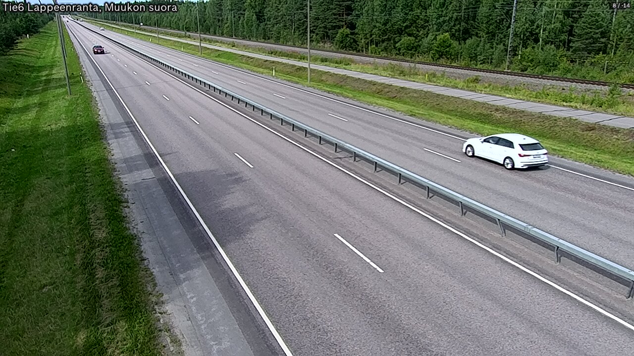 Kelikamerat Kuva Tie 6 Lappeenranta, Muukon suora, Lappeenranta, Etelä-Karjala